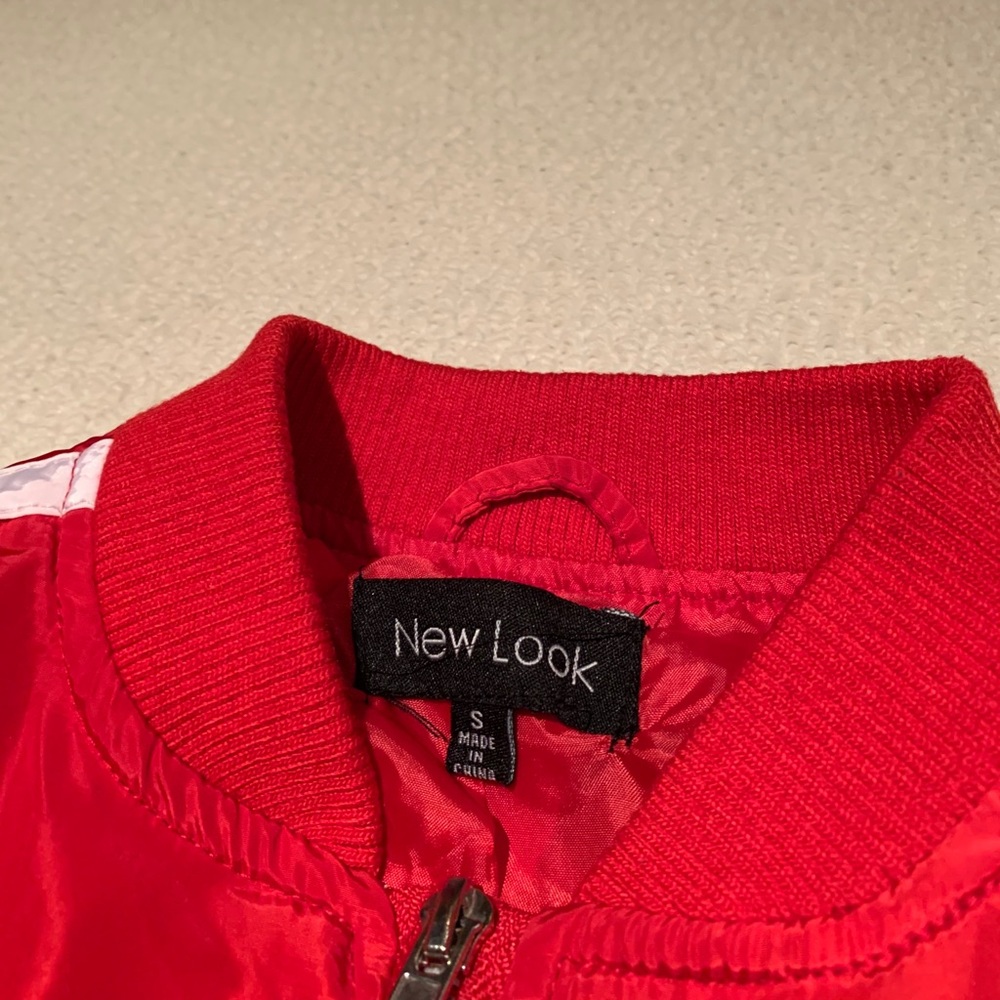 Red Bomber Jacket - Picture 2 of 2